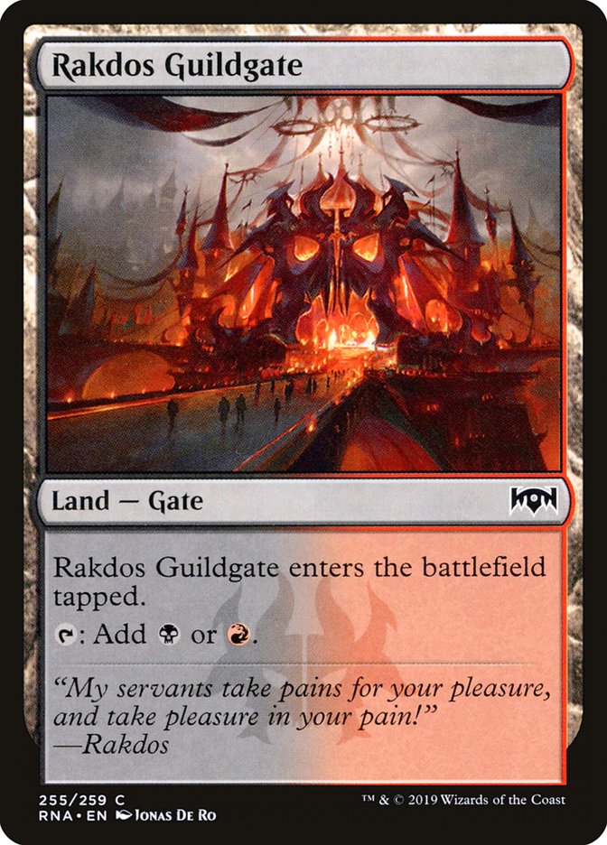 Rakdos Guildgate (255/259) [Ravnica Allegiance] | Rook's Games and More