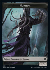 Horror // Eldrazi Horror Double-sided Token [Commander Legends: Battle for Baldur's Gate Tokens] | Rook's Games and More