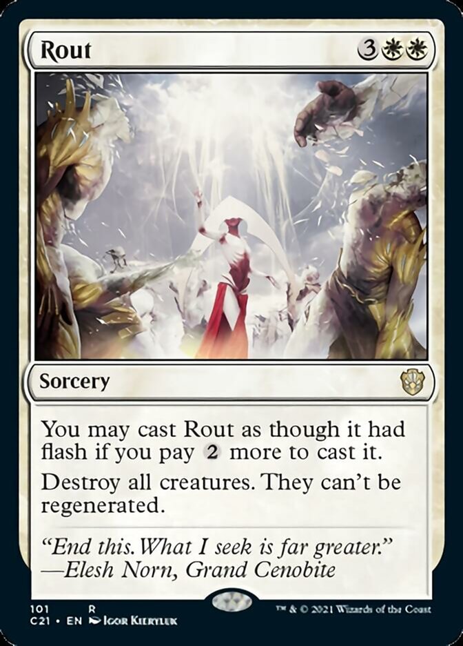 Rout [Commander 2021] | Rook's Games and More