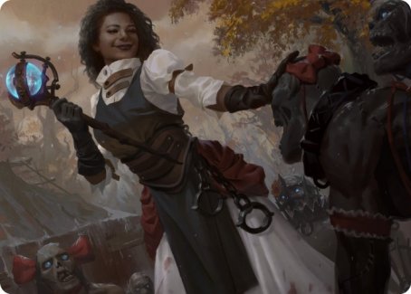 Skaab Wrangler Art Card [Innistrad: Midnight Hunt Art Series] | Rook's Games and More