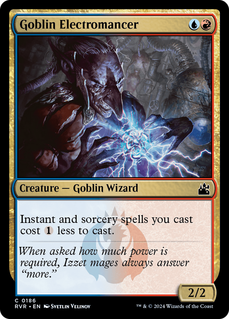 Goblin Electromancer [Ravnica Remastered] | Rook's Games and More