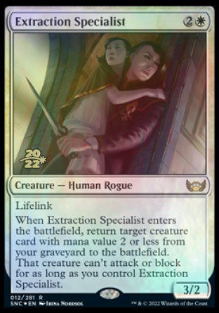 Extraction Specialist [Streets of New Capenna Prerelease Promos] | Rook's Games and More