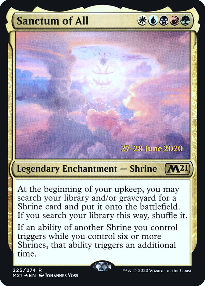 Sanctum of All  [Core Set 2021 Prerelease Promos] | Rook's Games and More