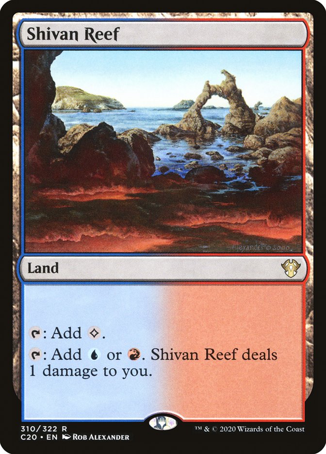 Shivan Reef [Commander 2020] | Rook's Games and More
