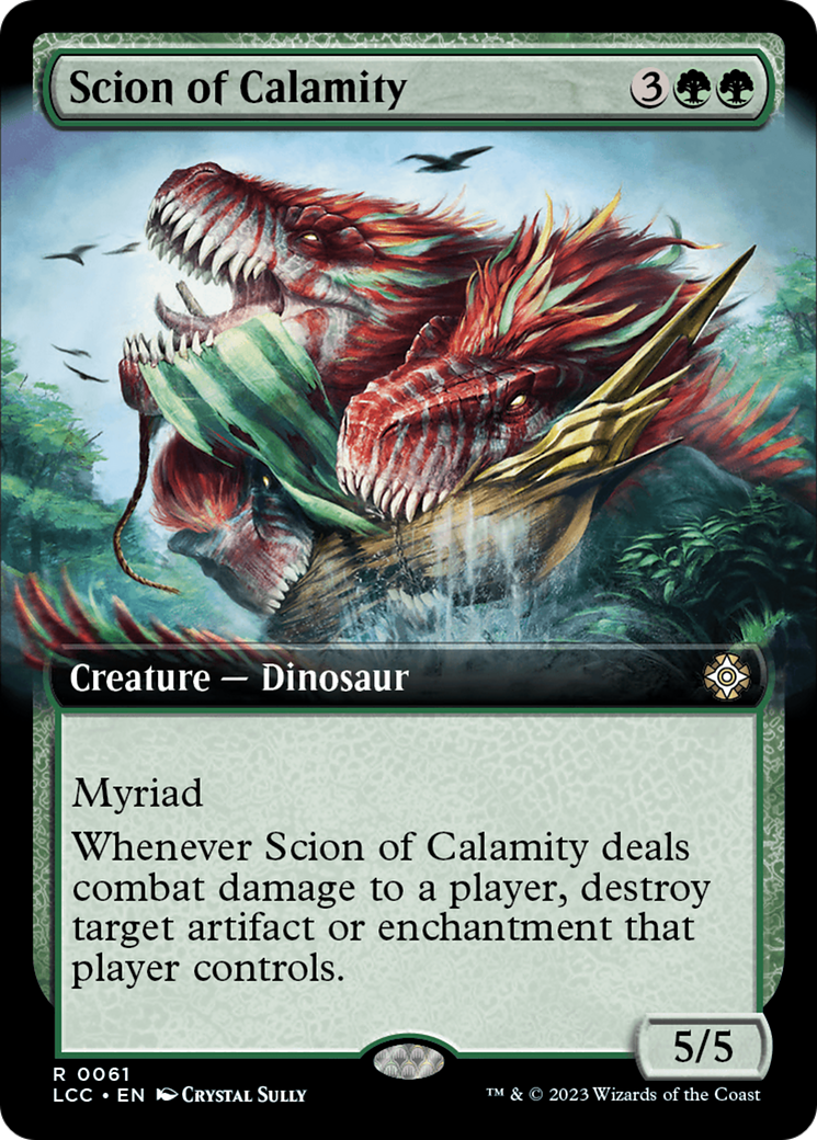 Scion of Calamity (Extended Art) [The Lost Caverns of Ixalan Commander] | Rook's Games and More