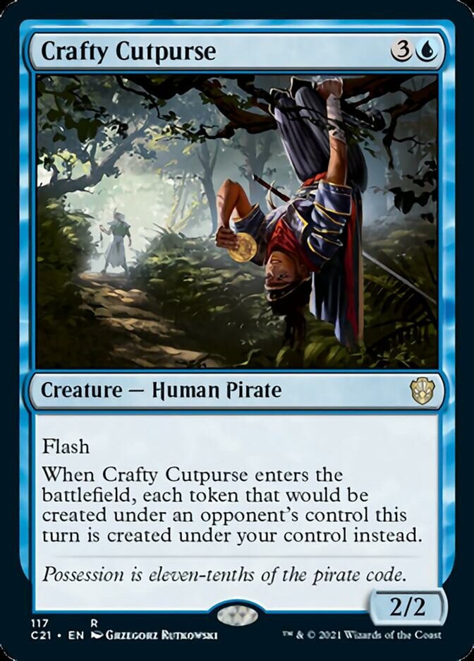 Crafty Cutpurse [Commander 2021] | Rook's Games and More