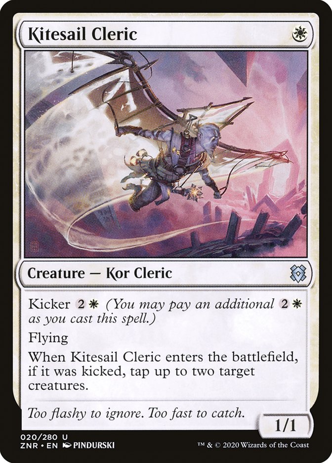 Kitesail Cleric [Zendikar Rising] | Rook's Games and More