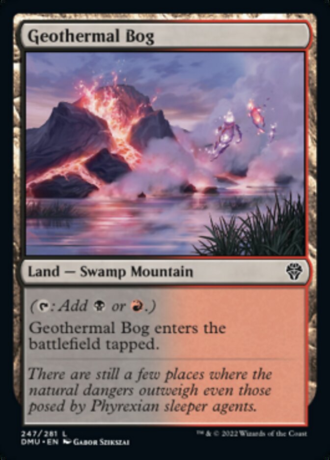 Geothermal Bog [Dominaria United] | Rook's Games and More