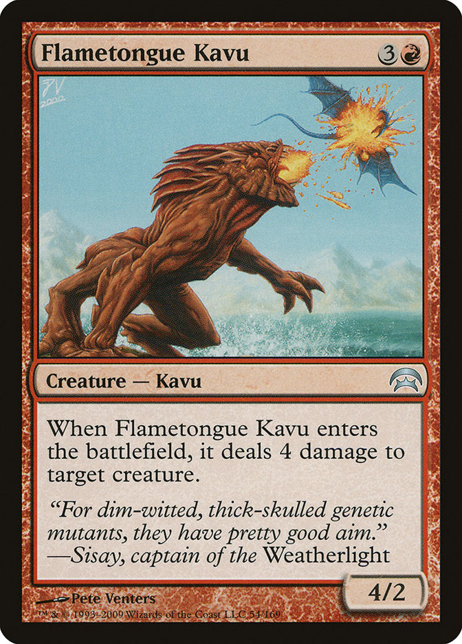 Flametongue Kavu [Planechase] | Rook's Games and More