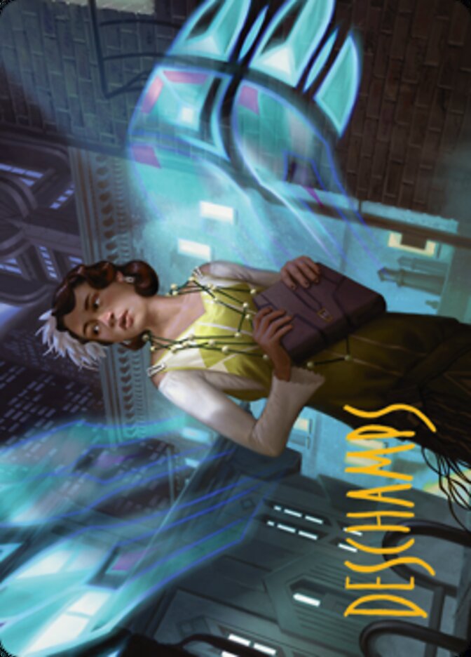 Giada, Font of Hope 1 Art Card (Gold-Stamped Signature) [Streets of New Capenna Art Series] | Rook's Games and More