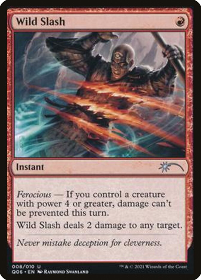 Wild Slash [Pioneer Challenger Decks 2021] | Rook's Games and More