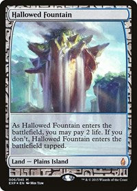 Hallowed Fountain [Zendikar Expeditions] | Rook's Games and More