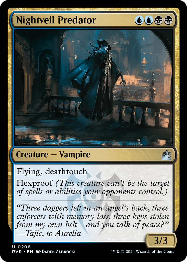 Nightveil Predator [Ravnica Remastered] | Rook's Games and More