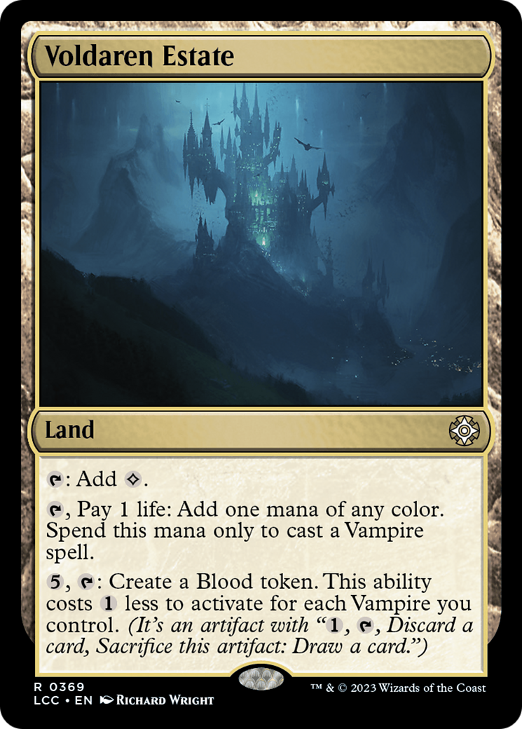 Voldaren Estate [The Lost Caverns of Ixalan Commander] | Rook's Games and More