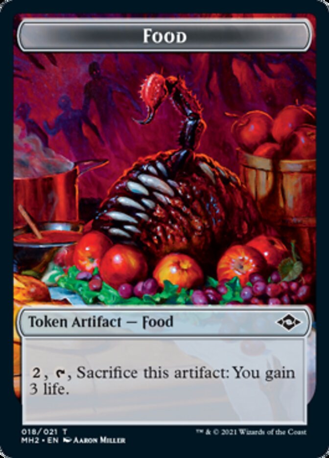 Food Token (#18) // Golem Token [Modern Horizons 2 Tokens] | Rook's Games and More