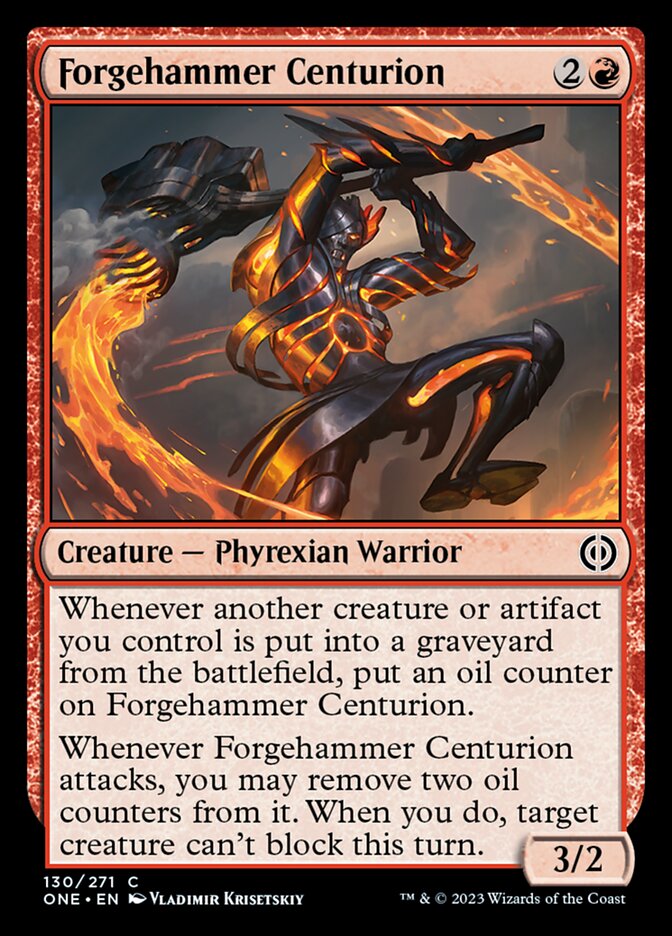 Forgehammer Centurion [Phyrexia: All Will Be One] | Rook's Games and More