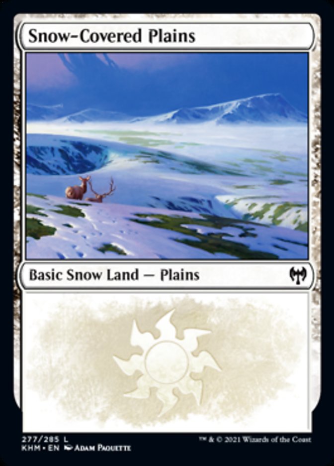 Snow-Covered Plains (277) [Kaldheim] | Rook's Games and More