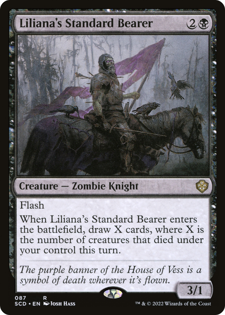Liliana's Standard Bearer [Starter Commander Decks] | Rook's Games and More
