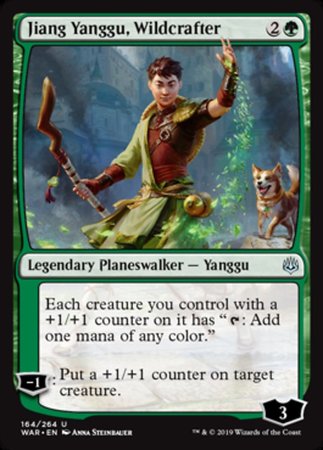 Jiang Yanggu, Wildcrafter [War of the Spark] | Rook's Games and More