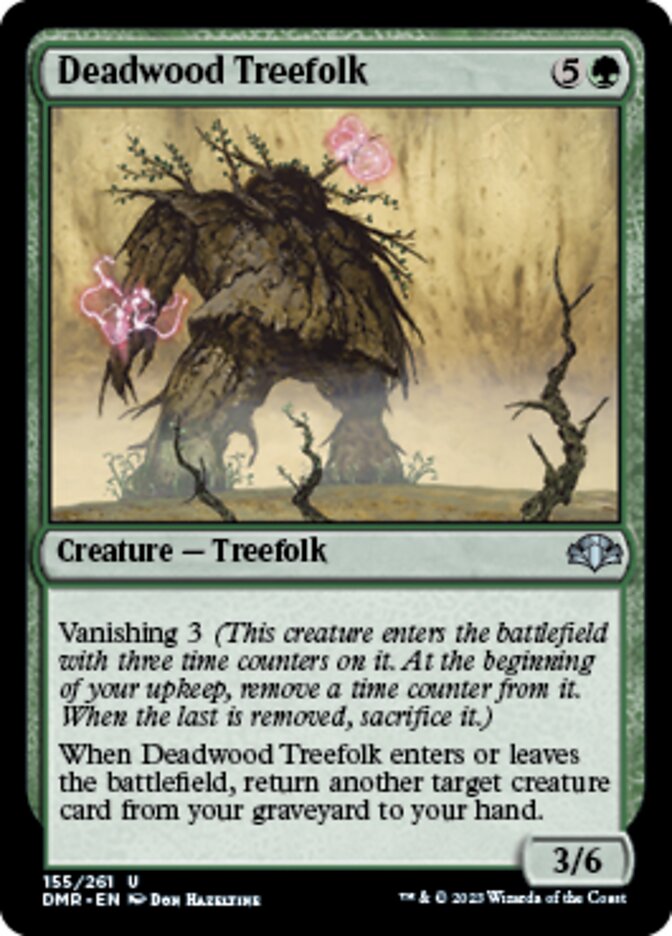 Deadwood Treefolk [Dominaria Remastered] | Rook's Games and More