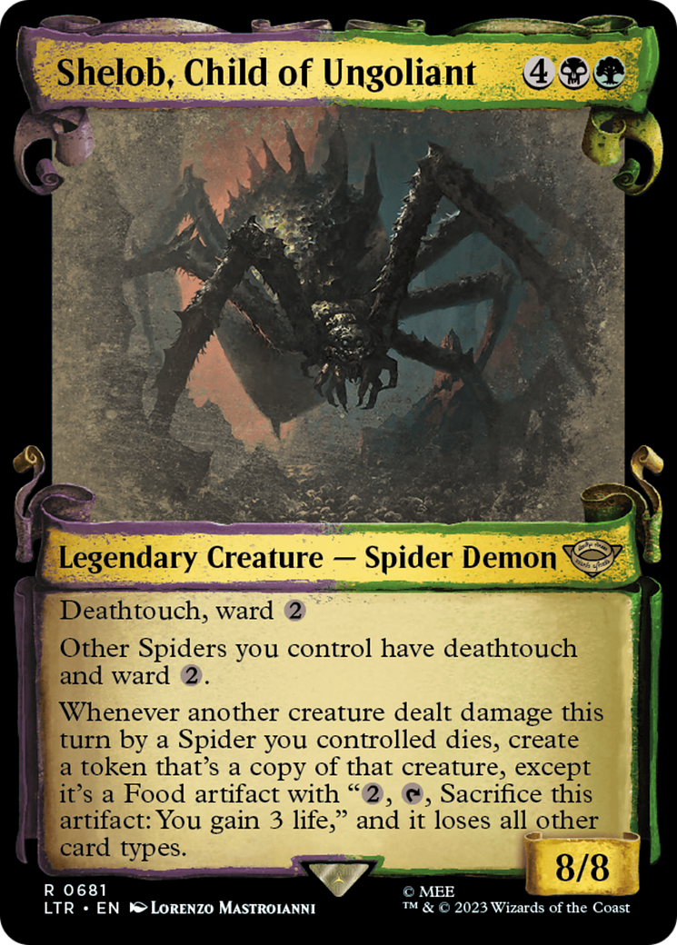 Shelob, Child of Ungoliant [The Lord of the Rings: Tales of Middle-Earth Showcase Scrolls] | Rook's Games and More