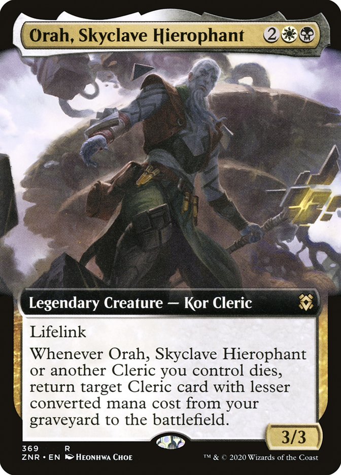 Orah, Skyclave Hierophant (Extended) [Zendikar Rising] | Rook's Games and More