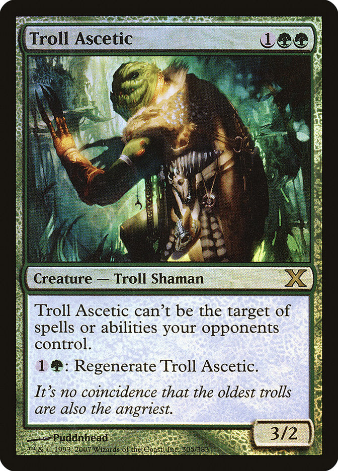 Troll Ascetic (Premium Foil) [Tenth Edition] | Rook's Games and More