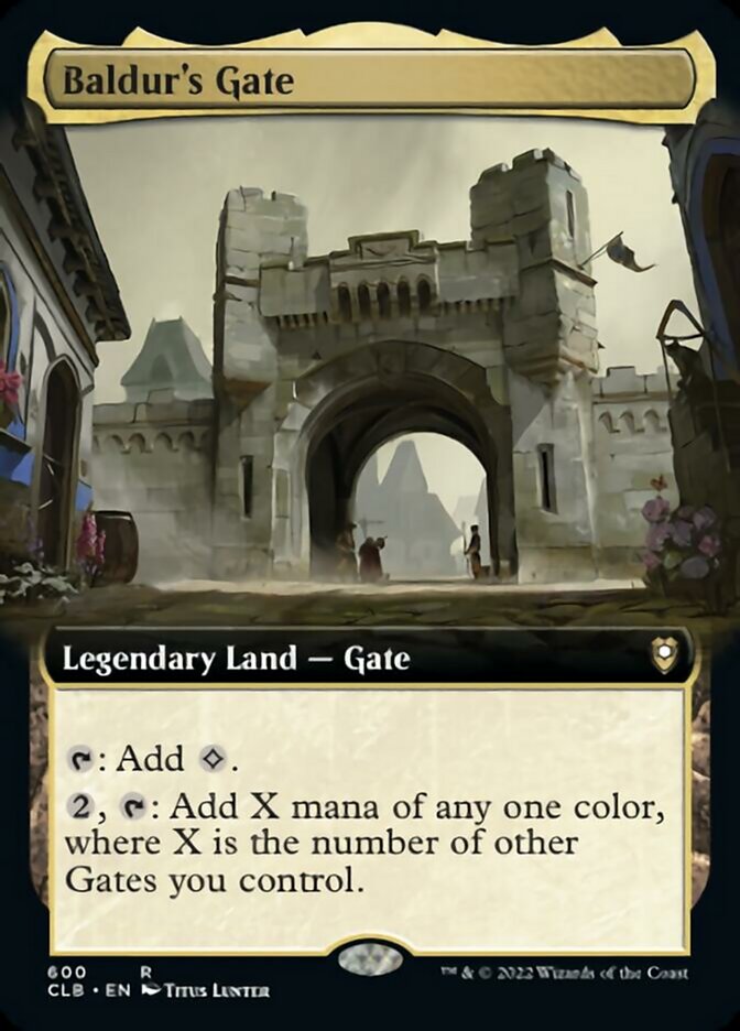 Baldur's Gate (Extended Art) [Commander Legends: Battle for Baldur's Gate] | Rook's Games and More