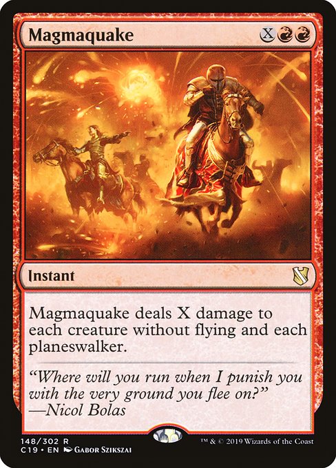 Magmaquake [Commander 2019] | Rook's Games and More