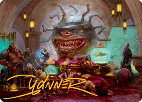Xanathar, Guild Kingpin Art Card (Gold-Stamped Signature) [Dungeons & Dragons: Adventures in the Forgotten Realms Art Series] | Rook's Games and More