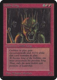Goblin King [Limited Edition Alpha] | Rook's Games and More