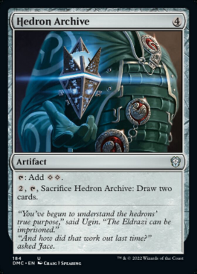 Hedron Archive [Dominaria United Commander] | Rook's Games and More