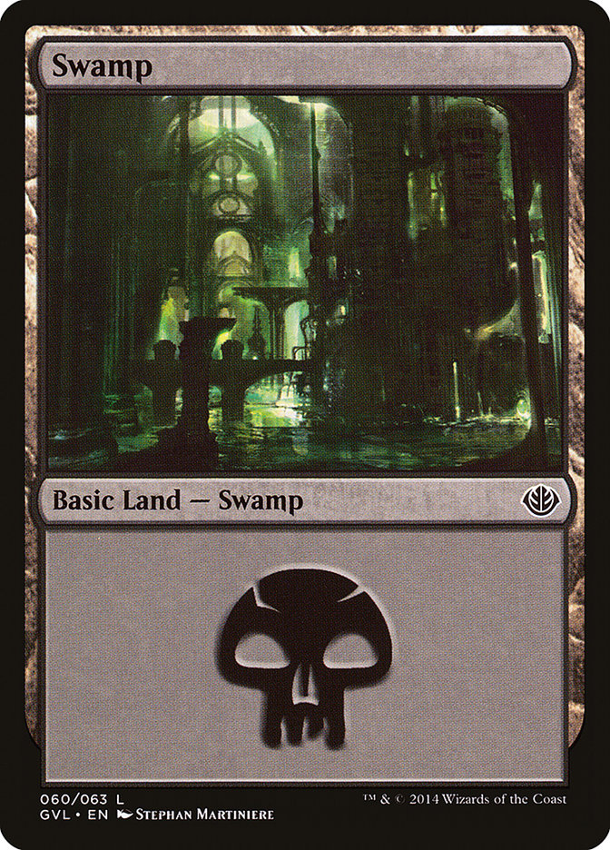 Swamp (60) (Garruk vs. Liliana) [Duel Decks Anthology] | Rook's Games and More