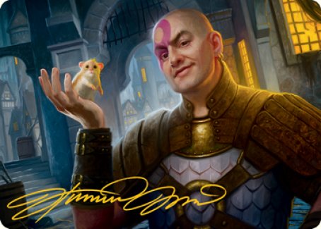 Minsc, Beloved Ranger Art Card (Gold-Stamped Signature) [Dungeons & Dragons: Adventures in the Forgotten Realms Art Series] | Rook's Games and More