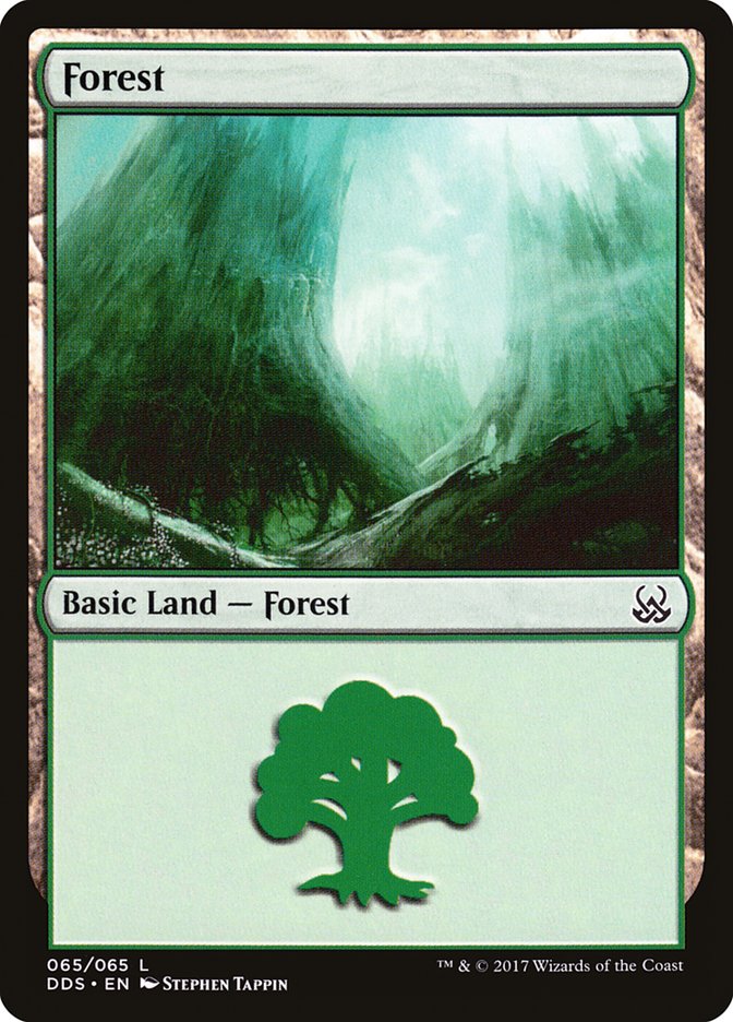 Forest (65) [Duel Decks: Mind vs. Might] | Rook's Games and More