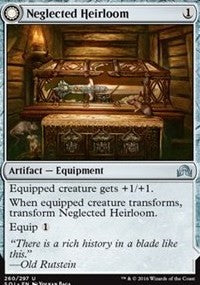 Neglected Heirloom [Shadows over Innistrad] | Rook's Games and More