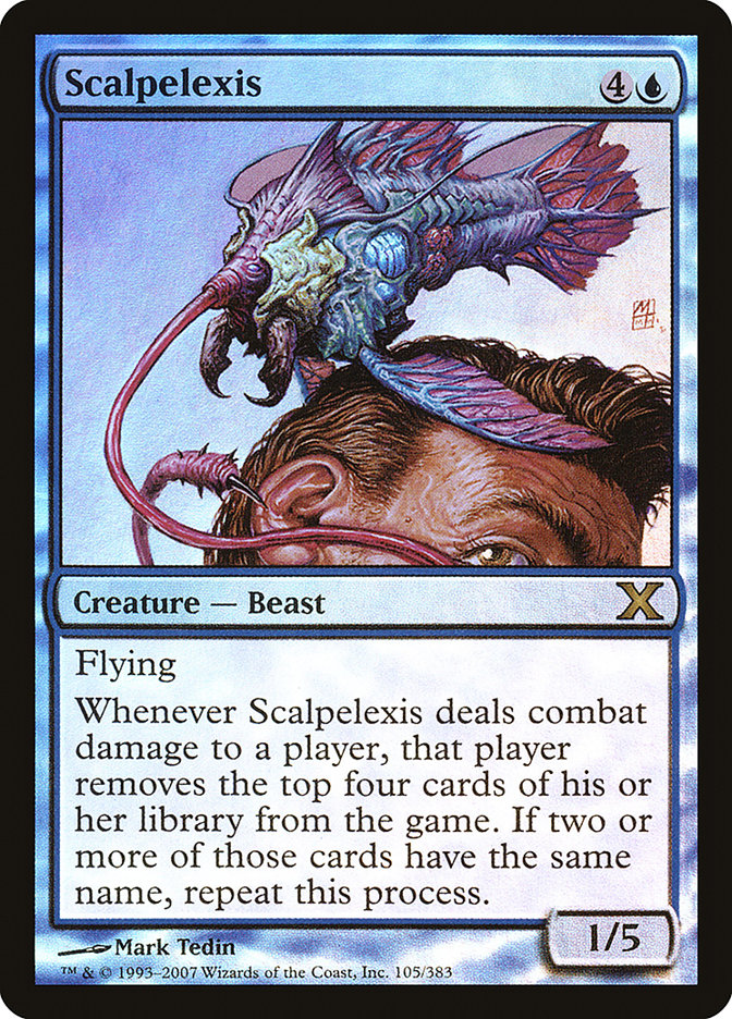 Scalpelexis (Premium Foil) [Tenth Edition] | Rook's Games and More