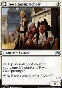 Town Gossipmonger [Shadows over Innistrad] | Rook's Games and More