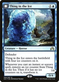 Thing in the Ice // Awoken Horror [Shadows over Innistrad Promos] | Rook's Games and More