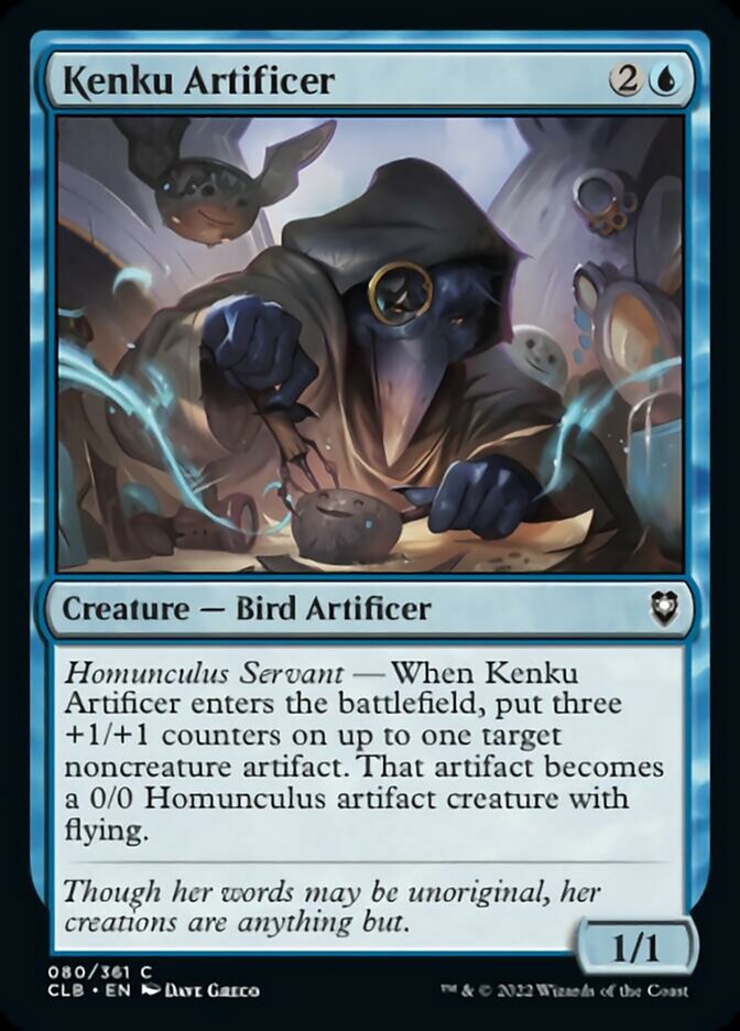 Kenku Artificer [Commander Legends: Battle for Baldur's Gate] | Rook's Games and More