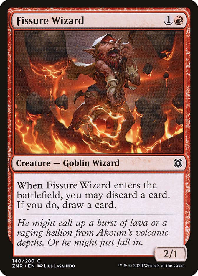 Fissure Wizard [Zendikar Rising] | Rook's Games and More