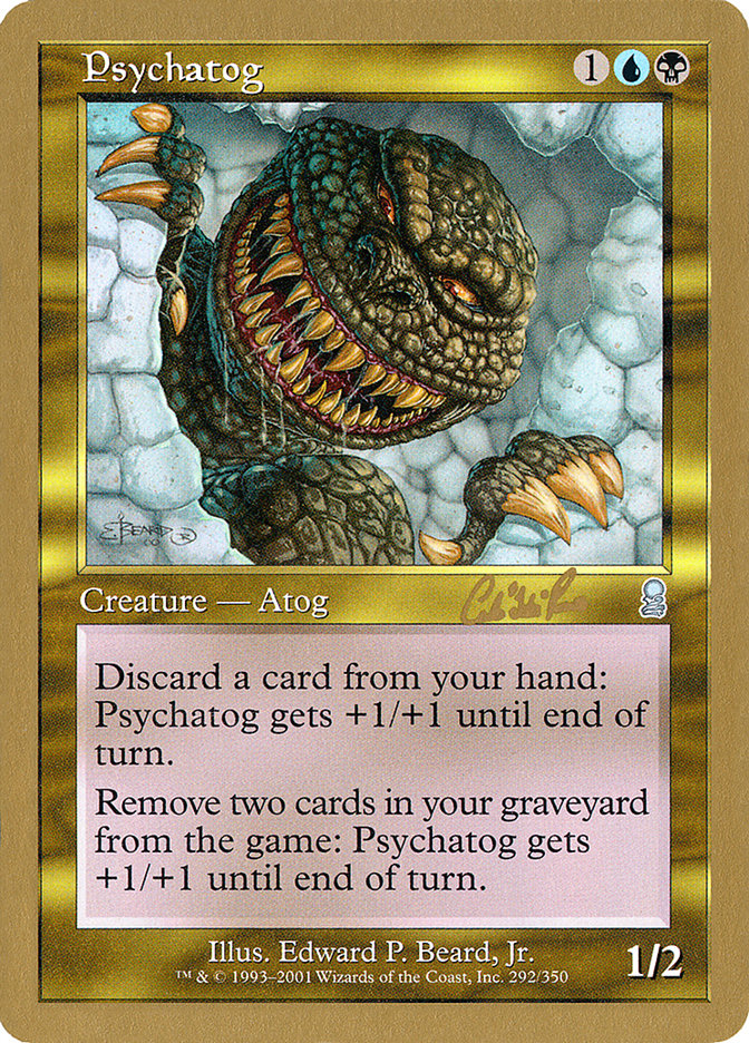 Psychatog (Carlos Romao) [World Championship Decks 2002] | Rook's Games and More
