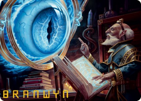 Contact Other Plane Art Card (Gold-Stamped Signature) [Dungeons & Dragons: Adventures in the Forgotten Realms Art Series] | Rook's Games and More