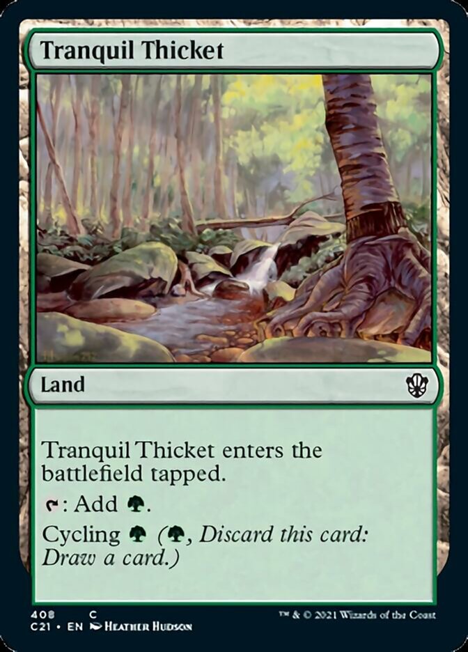 Tranquil Thicket [Commander 2021] | Rook's Games and More
