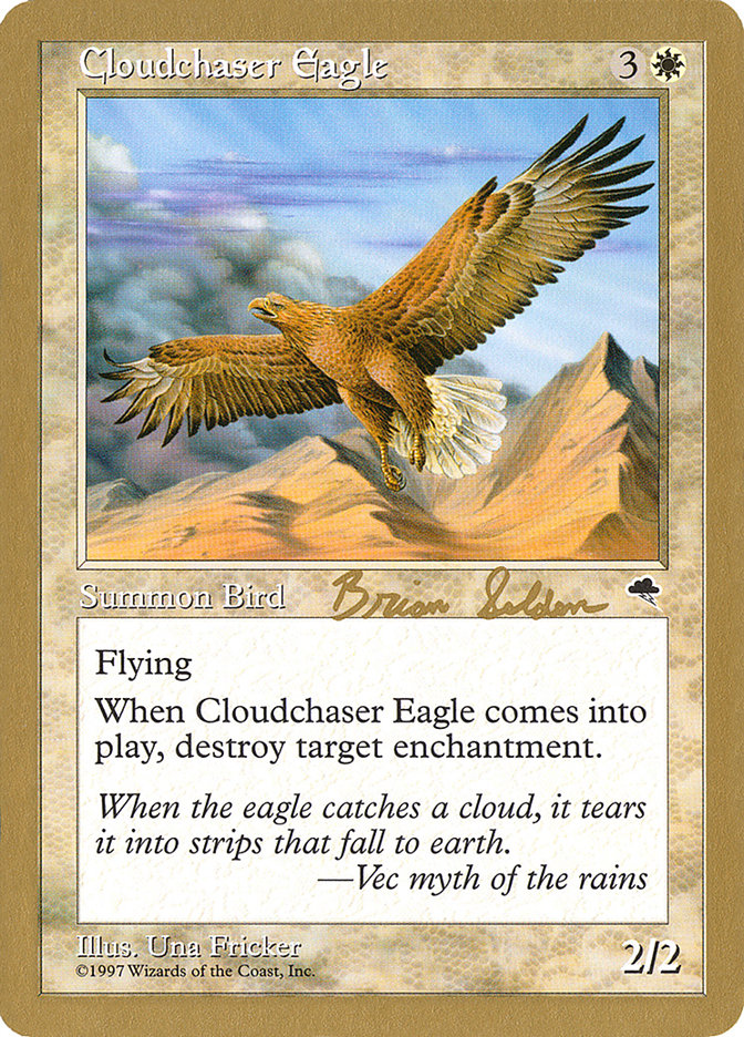 Cloudchaser Eagle (Brian Selden) [World Championship Decks 1998] | Rook's Games and More