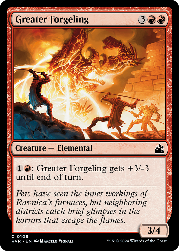 Greater Forgeling [Ravnica Remastered] | Rook's Games and More