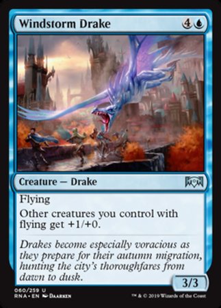 Windstorm Drake [Ravnica Allegiance] | Rook's Games and More