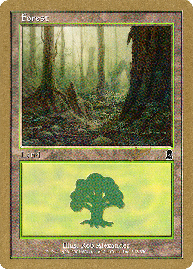 Forest (rl348) (Raphael Levy) [World Championship Decks 2002] | Rook's Games and More