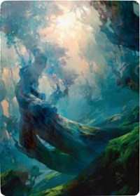 Forest 3 Art Card [Zendikar Rising Art Series] | Rook's Games and More