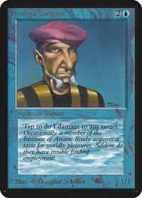 Prodigal Sorcerer [Limited Edition Alpha] | Rook's Games and More